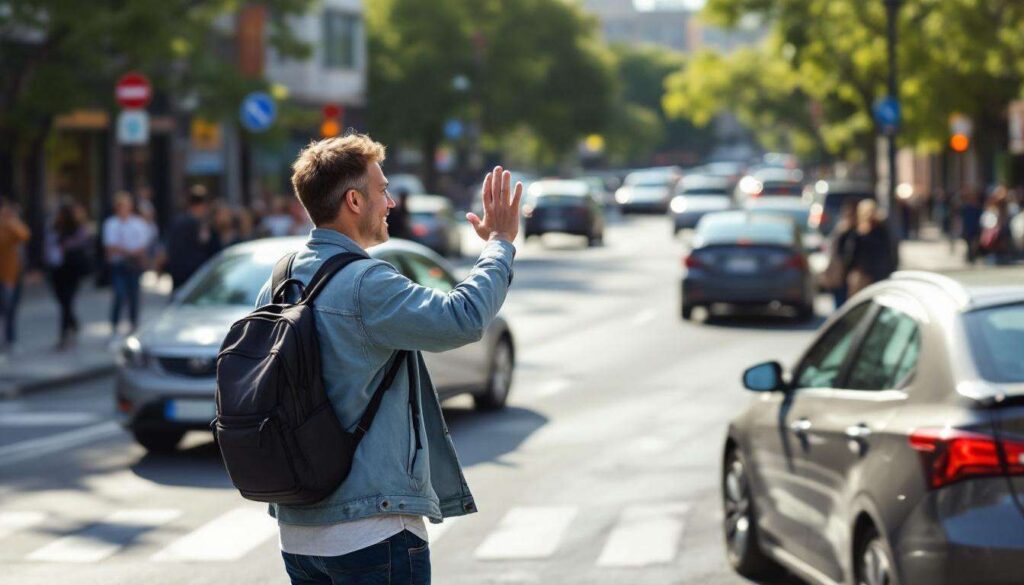 Zwaaien naar auto's als bedankje bij oversteken is kenmerkend voor dit type persoon