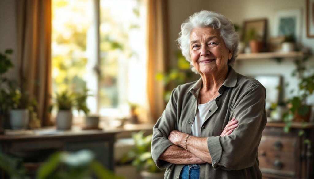 Alsof ouder worden betekent dat je moet inschikken, verhuizen, verdwijnen