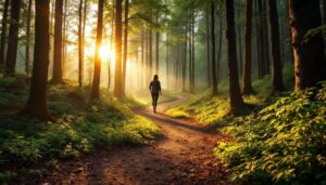 Radboud-studie 2026: wandelen in de natuur verlaagt stress effectiever dan sporten binnen